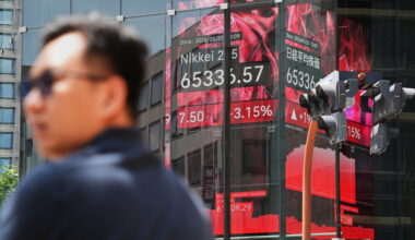 Asian shares and oil are trading mixed as an Iran war deal remains uncertain