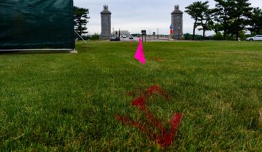 Survey work begins on Trump’s proposed Triumphal Arch