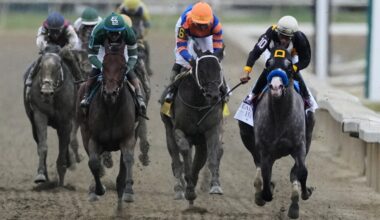 Napoleon Solo holds off Iron Honor to win Preakness at Laurel Park