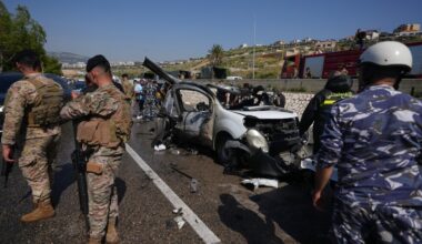 Israeli strikes in Lebanon kill 17, including some south of the capital Beirut
