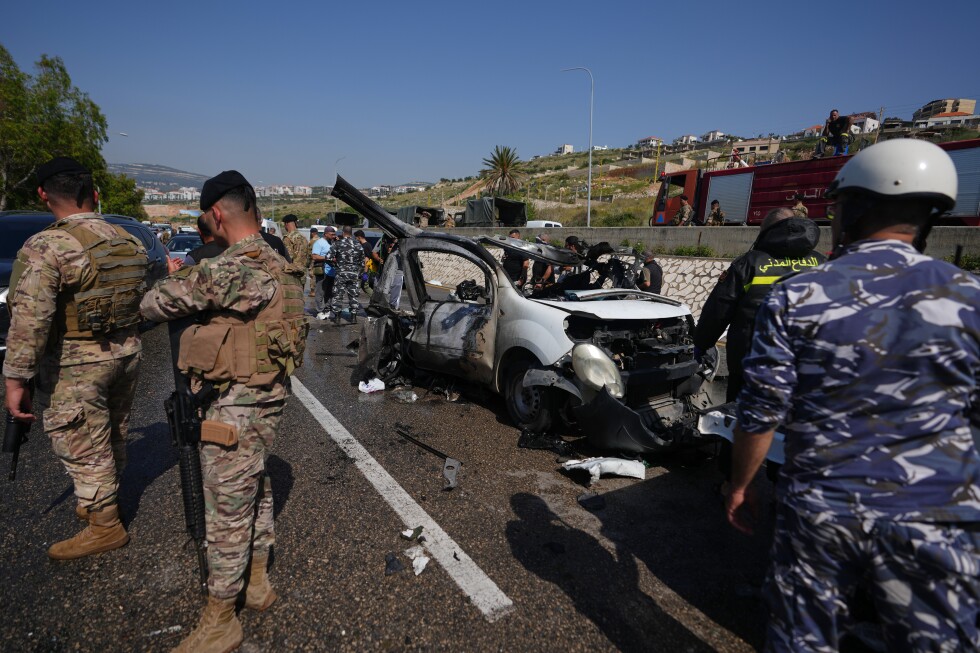 Israeli strikes in Lebanon kill 17, including some south of the capital Beirut