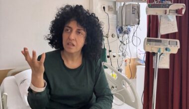 Nobel laureate Mohammadi is transferred to a Tehran hospital