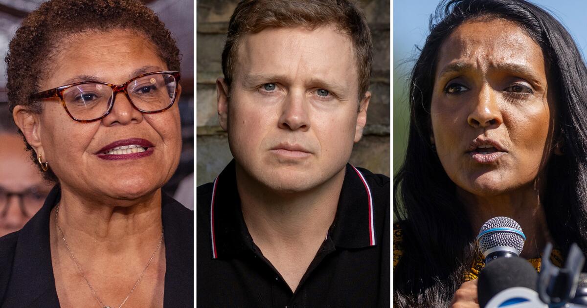Karen Bass, Spencer Pratt, Nithya Raman trade jabs at Westside debate