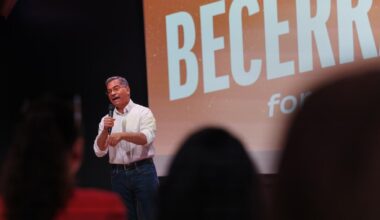 Becerra gains support in latest poll with Steyer and Hilton not far behind