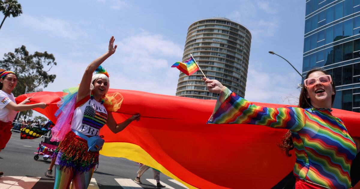 Long Beach Pride, a joyful parade meets outrage over canceled festival