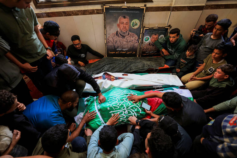 Israel’s military says Hamas armed chief killed in air strike on Gaza