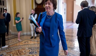 GOP Sen. Susan Collins discloses longtime tremor after scrutiny in Maine Senate race