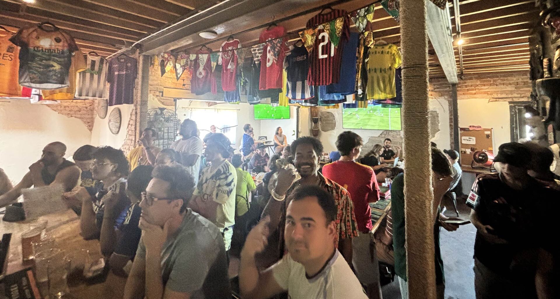 Zerai's crowd