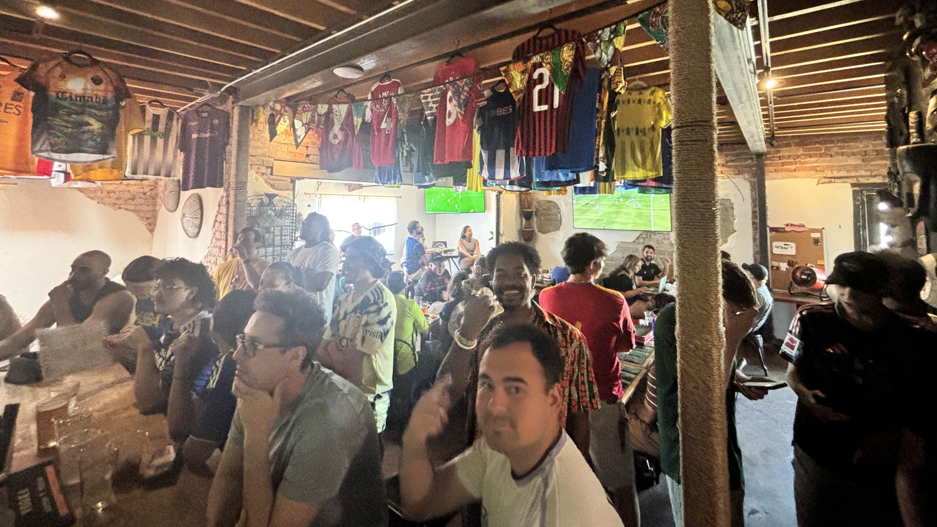 Zerai's crowd