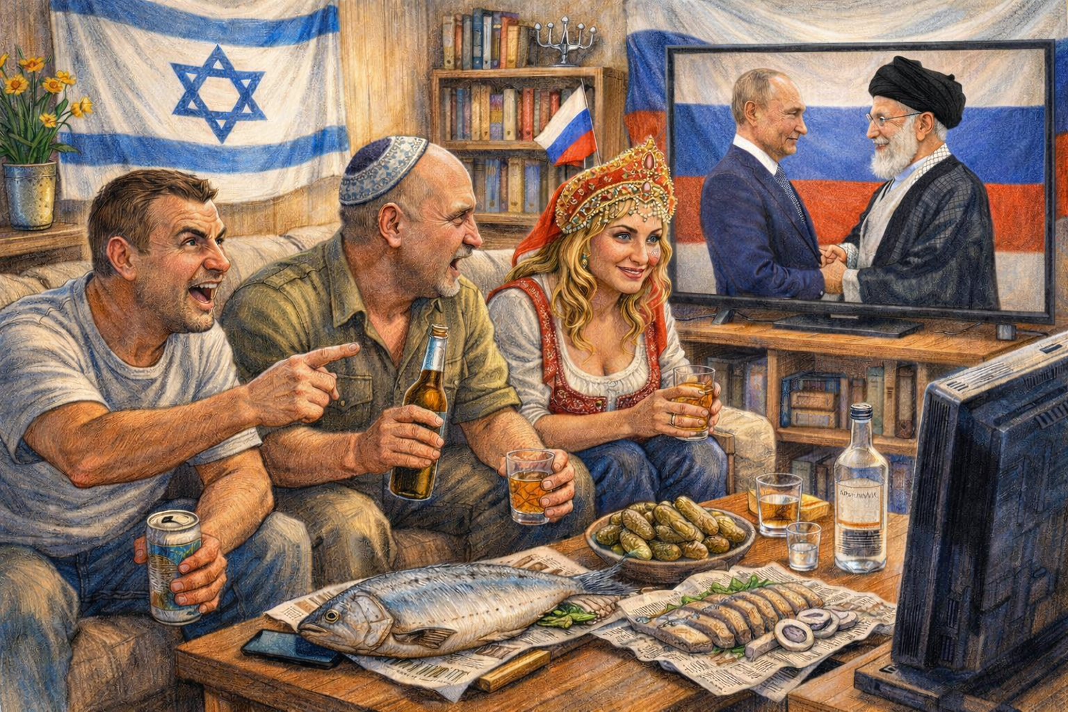 The Blogs: 'Russian Street' in Israel: When Sympathy for Moscow Becomes a Threat to Israel | Alexander Lutsenko