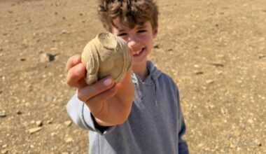 Eight-year-old boy finds 1,700-year-old statuette fragment while hiking in Negev