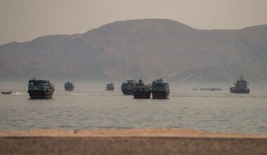 Iran says it hit US targets as tensions over Strait of Hormuz strain agreement