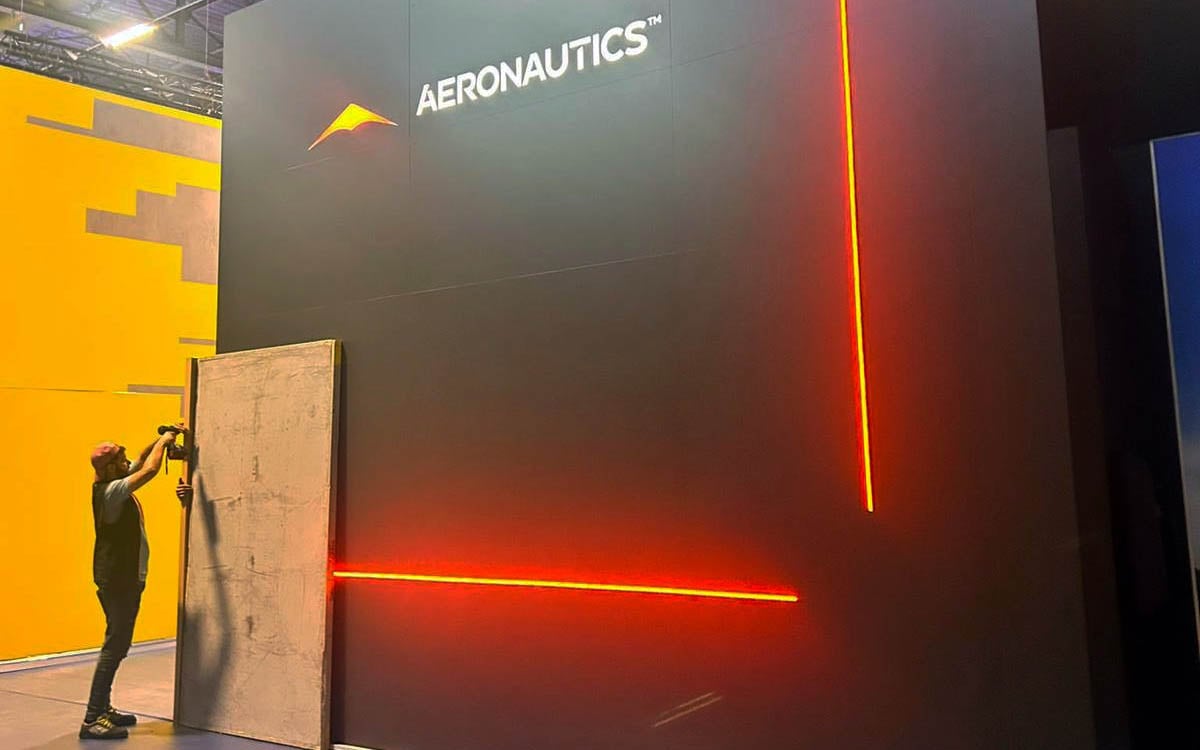 Israeli defense industry booths walled off at leading French arms exhibition