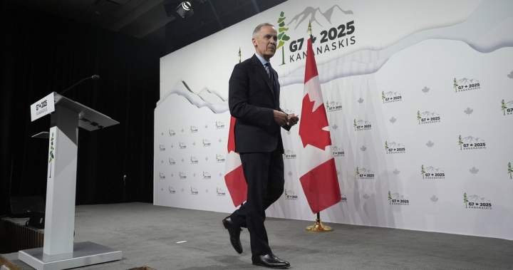 Carney heading for Ireland, France to deepen ties and attend G7 summit - National