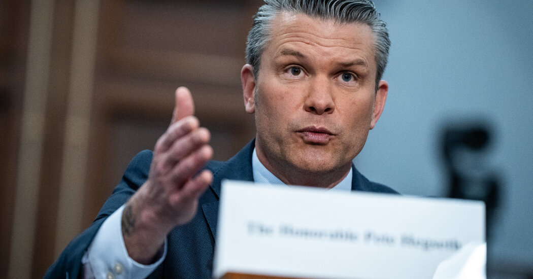 Hegseth Strikes Female and Black Navy Officers From Promotion List
