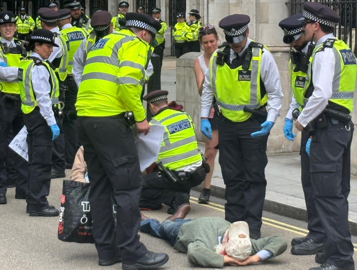 More than 100 people arrested in London after Palestine Action ban upheld - London Evening Standard