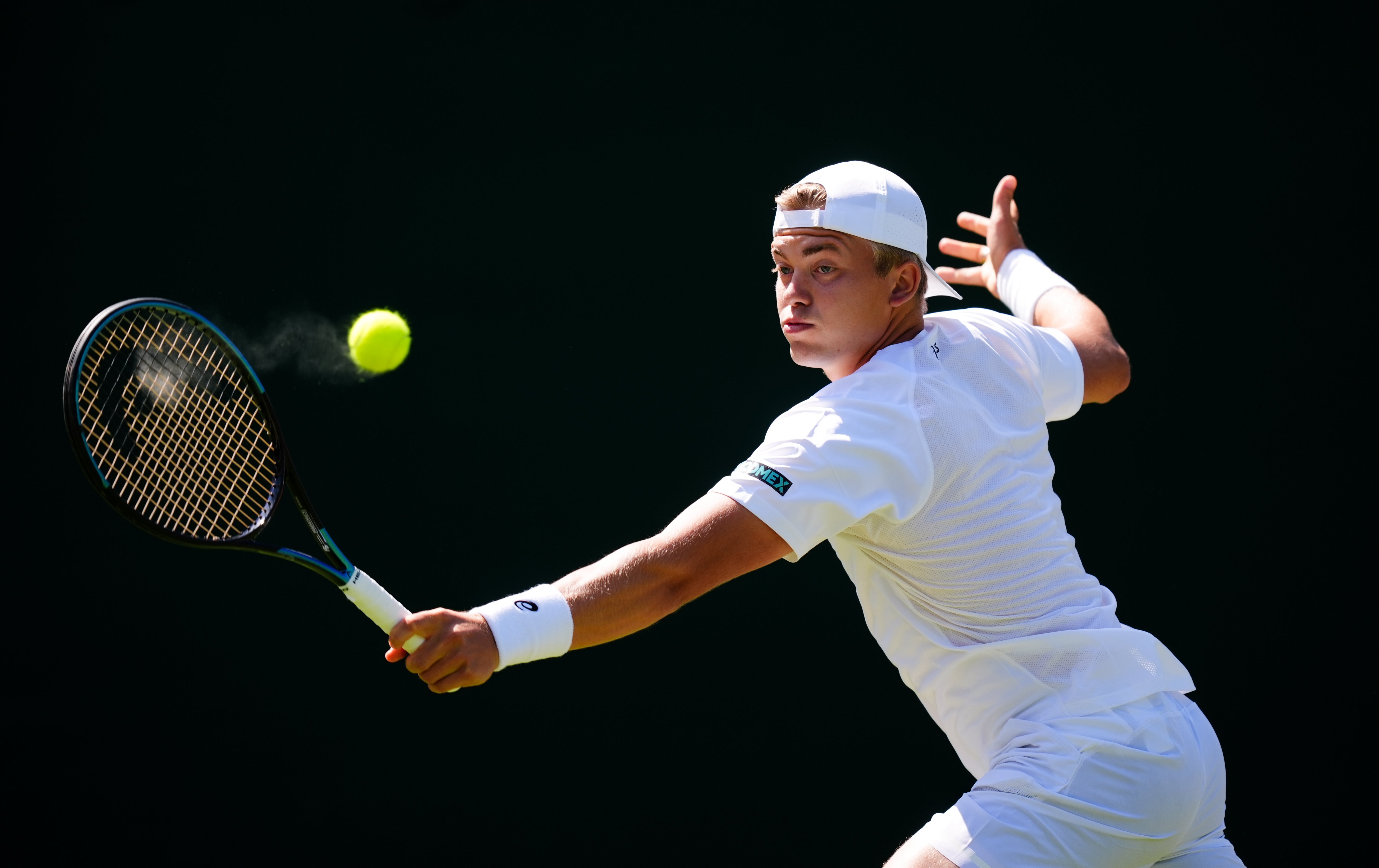 Felix Gill during his match against Rafael Jodar