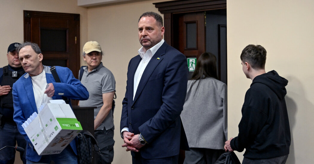 Andriy Yermak, Once the Muscle Behind Zelensky, Is Now Crowdfunding Bail Money