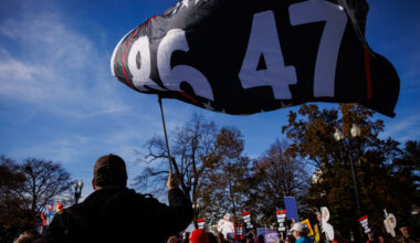 Demonstrators Cannot Be Forced to Take Down ‘86-47’ Flag, Judge Rules