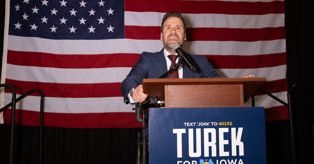 Josh Turek, a Paralympian, Wins the Democratic Senate Primary in Iowa