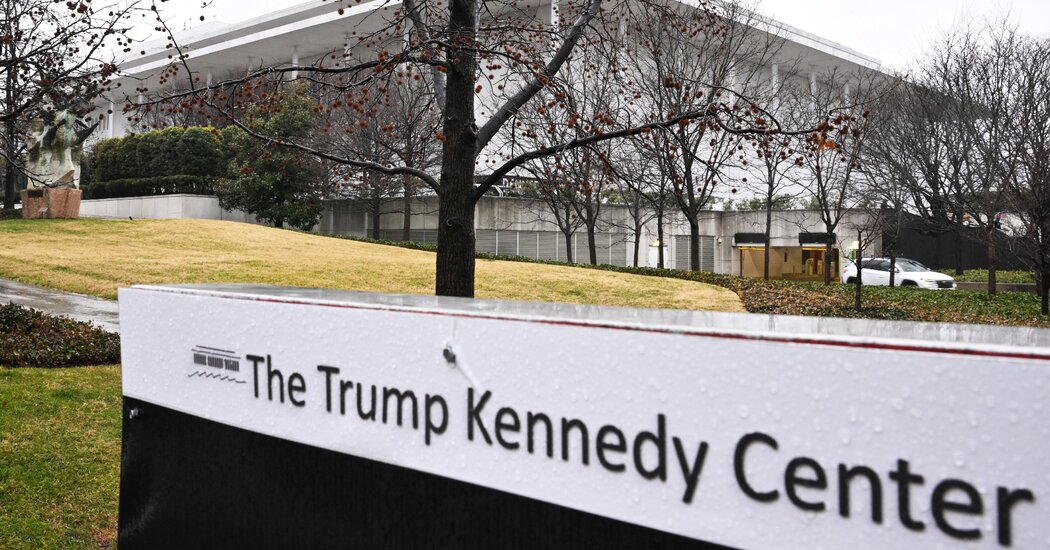Kennedy Center Tells Staff to Immediately Remove Trump’s Name From Documents