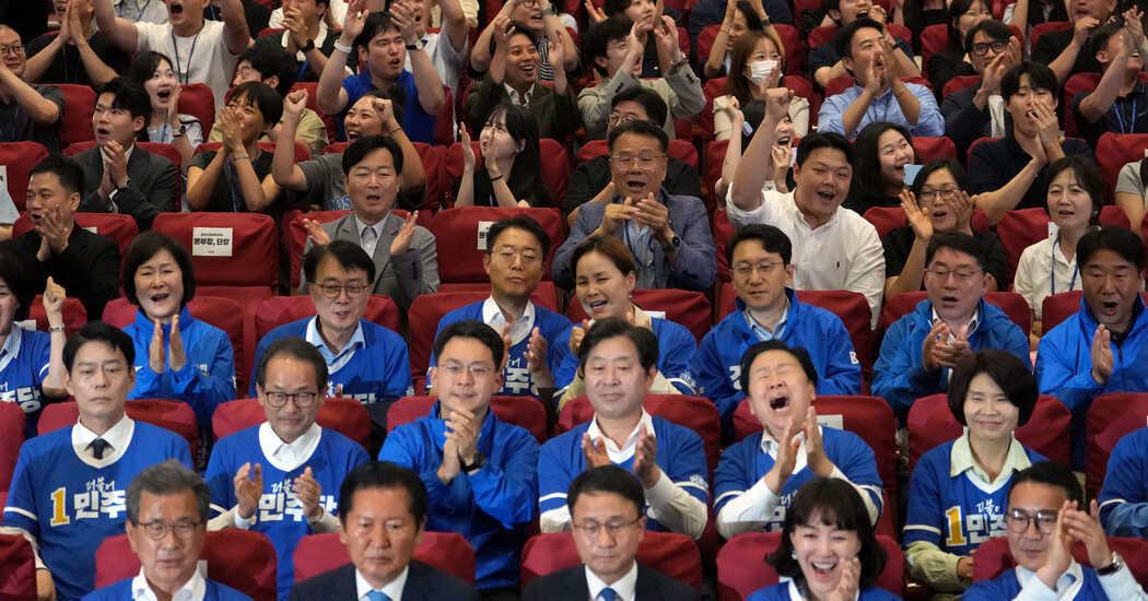 South Korea’s Governing Democratic Party Sweeps Local Elections but Faces Setback in Seoul Mayor’s Race