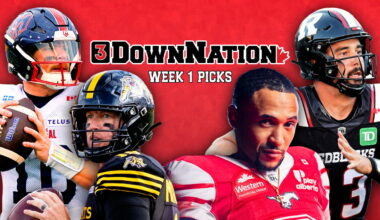 3DownNation CFL picks straight-up & against the spread: Week 1