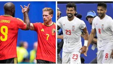 World Cup: Belgium and Iran meet in important second game of Group G
