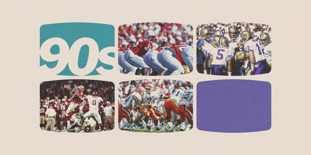 Ranking college football’s 15 best teams of the 1990s: Is anyone close to ’95 Nebraska?