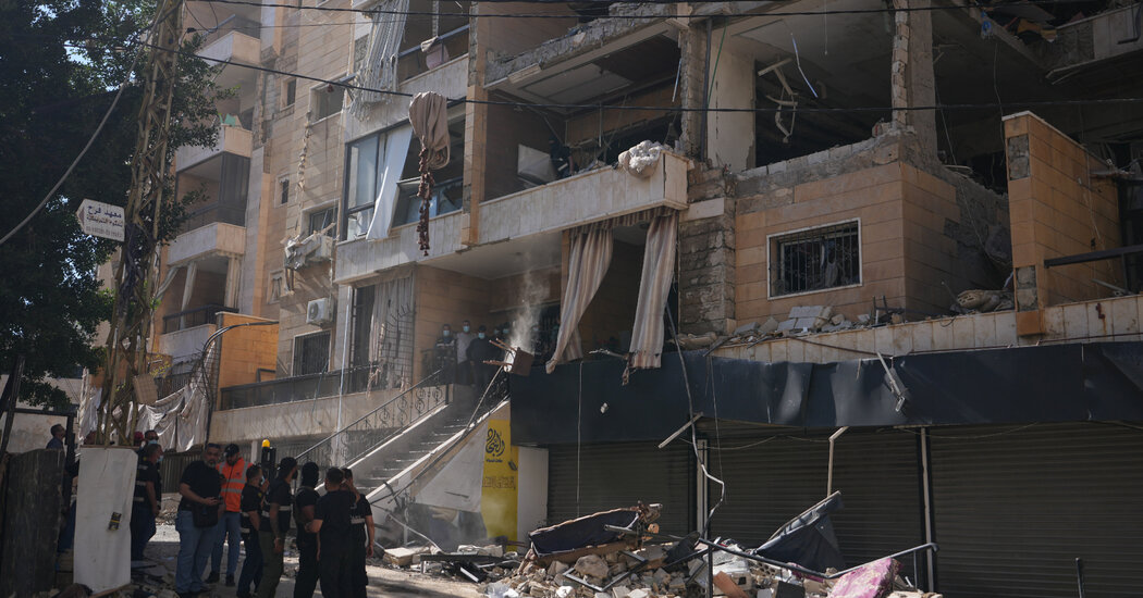Israel Bombs Beirut Outskirts as Fighting With Hezbollah Escalates