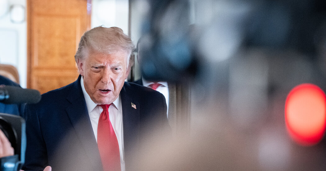 Trump Defends Compensation Fund and Iran War in ‘Meet the Press’ Interview