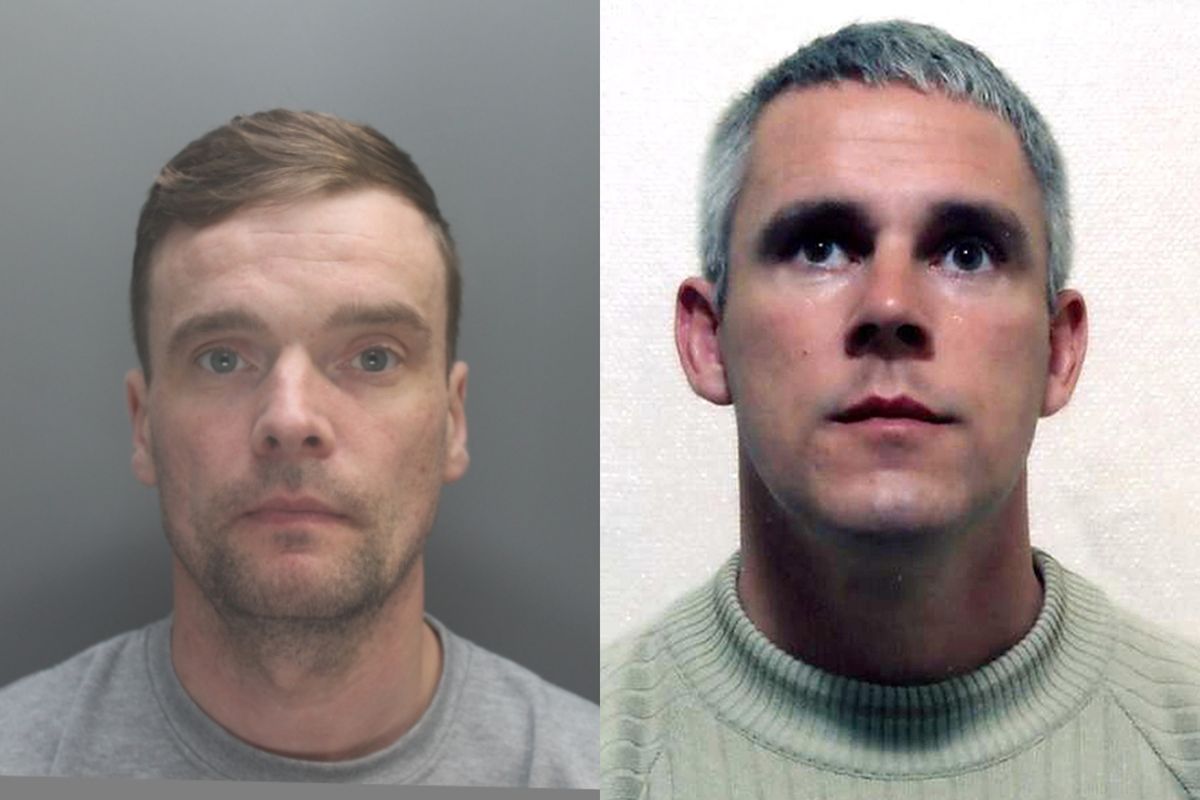 Mark Fellows (R) gunned down Liverpool enforcer John Kinsella (L) in a contracted killing