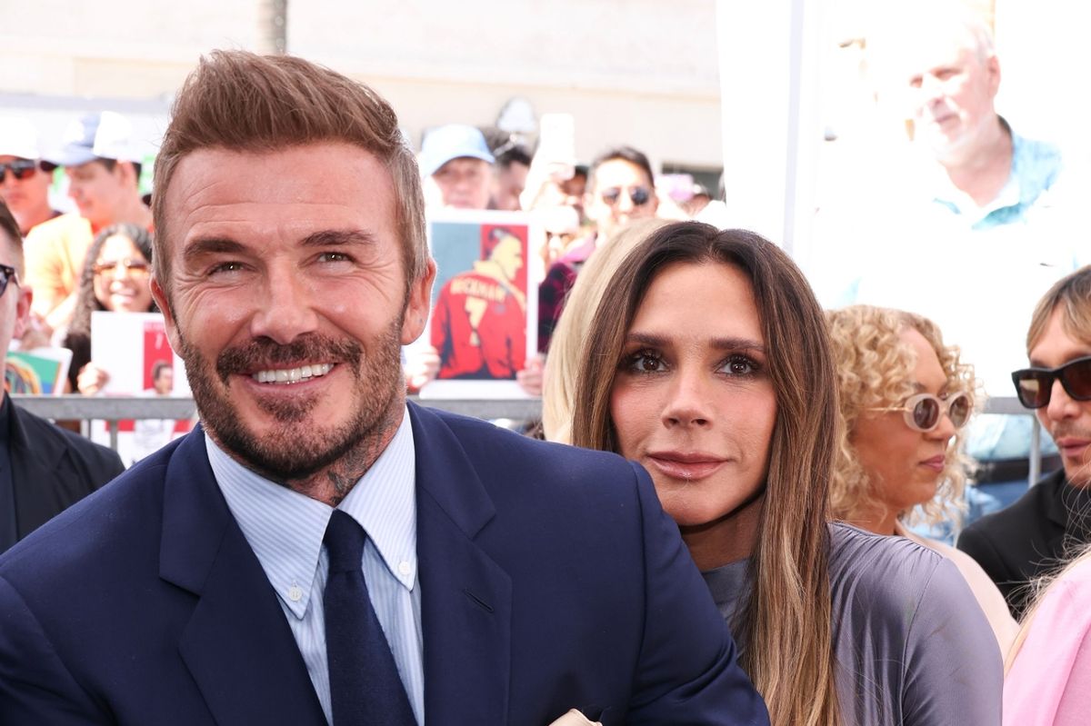 David Beckham and Victoria Beckham