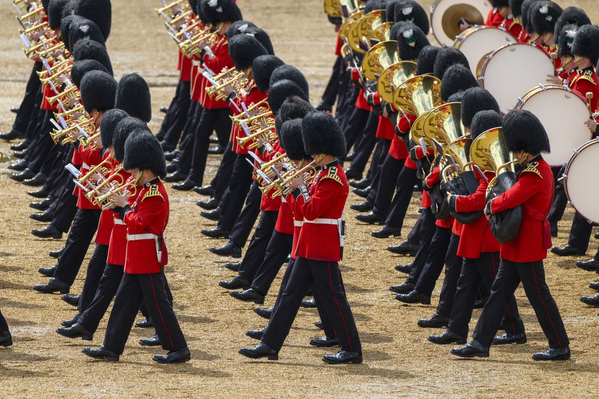 Around 300 musicians will take part in Saturday's Trooping the Colour