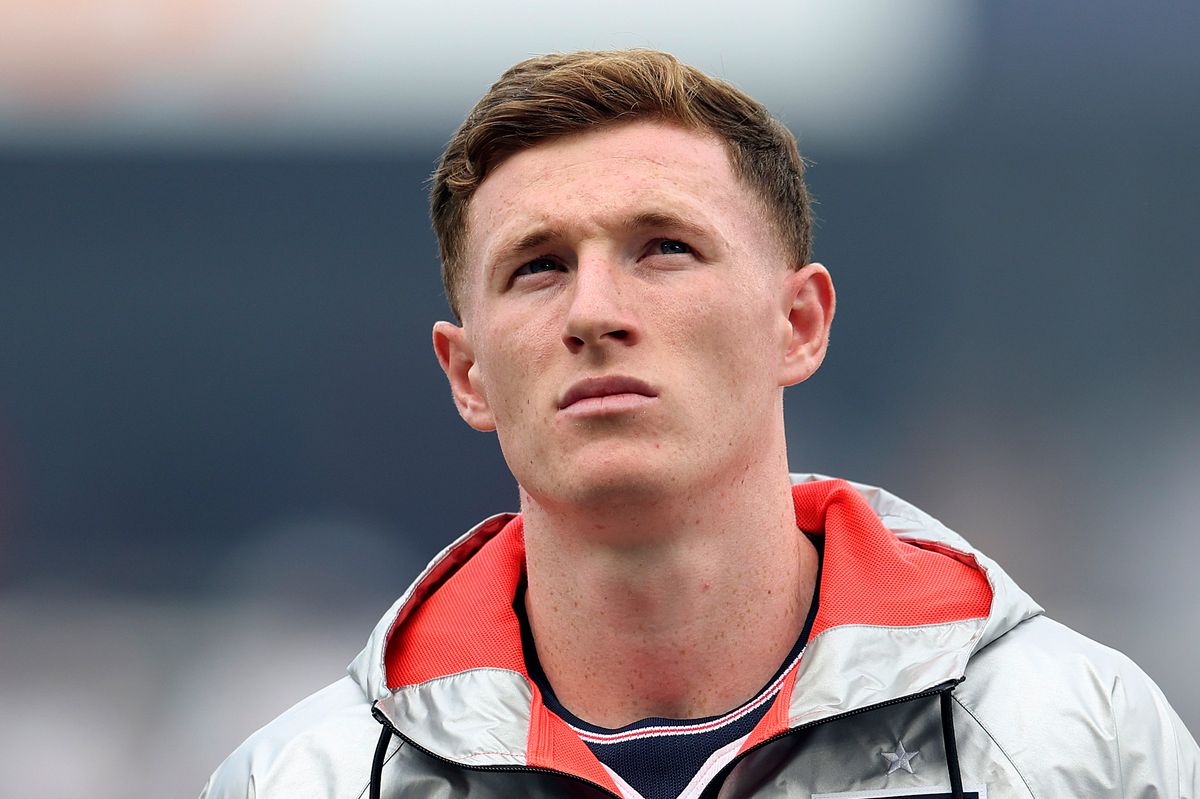 Elliot Anderson #8 of England