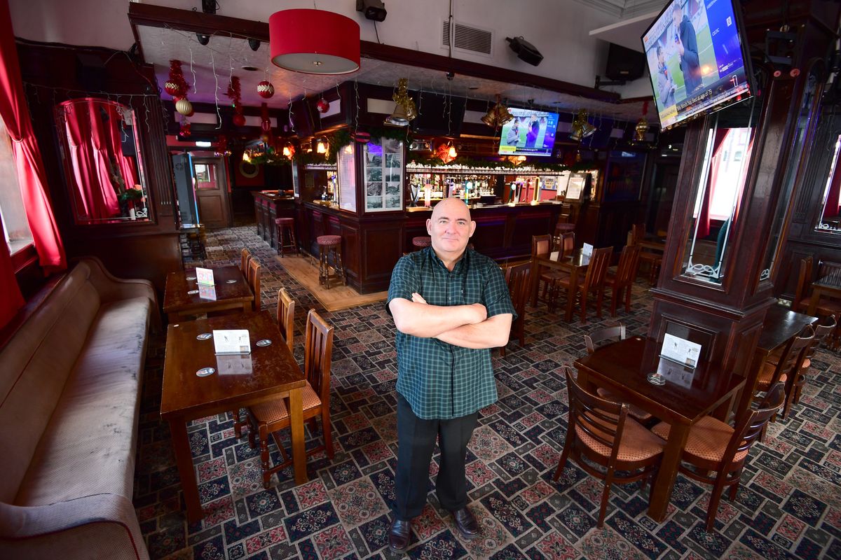 Robert Maher from The Albion pub in Bootle