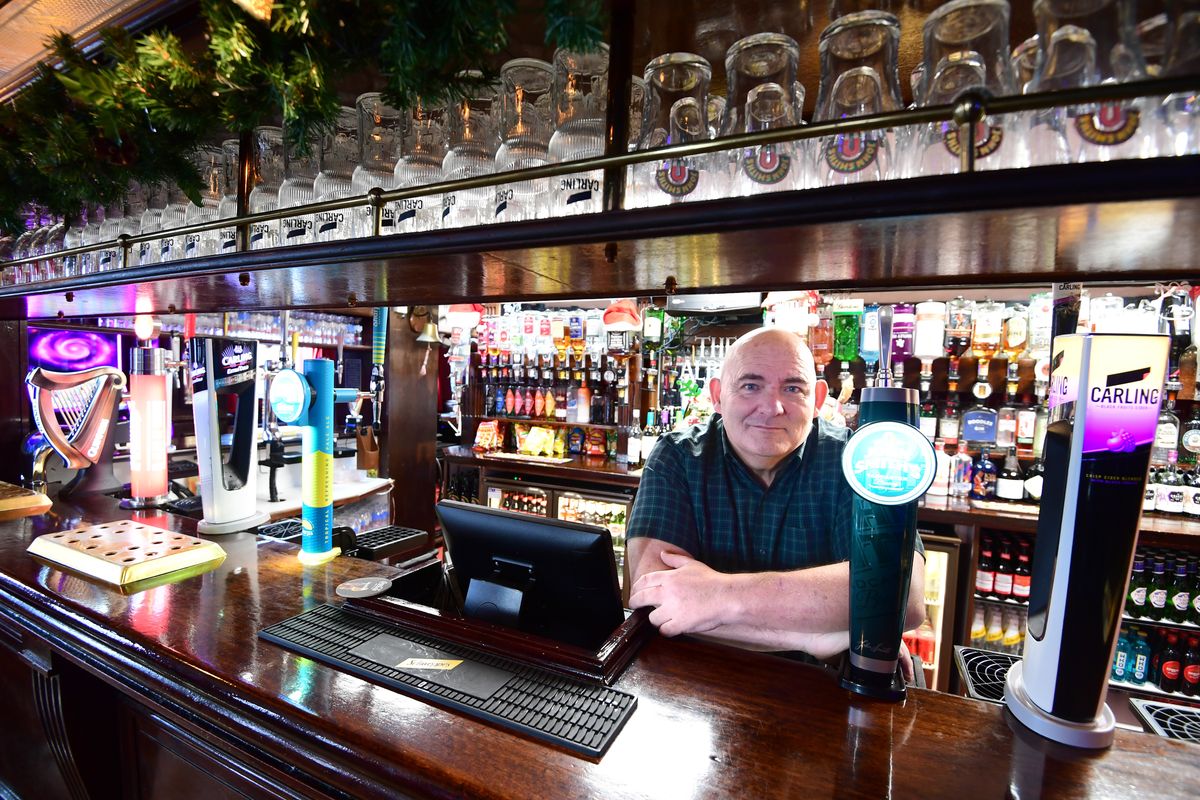 Robert Maher, owner of The Albion pub in Bootle