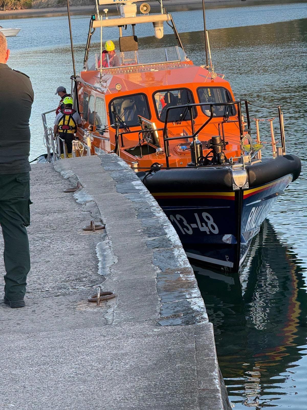 An RNLI lifeboat