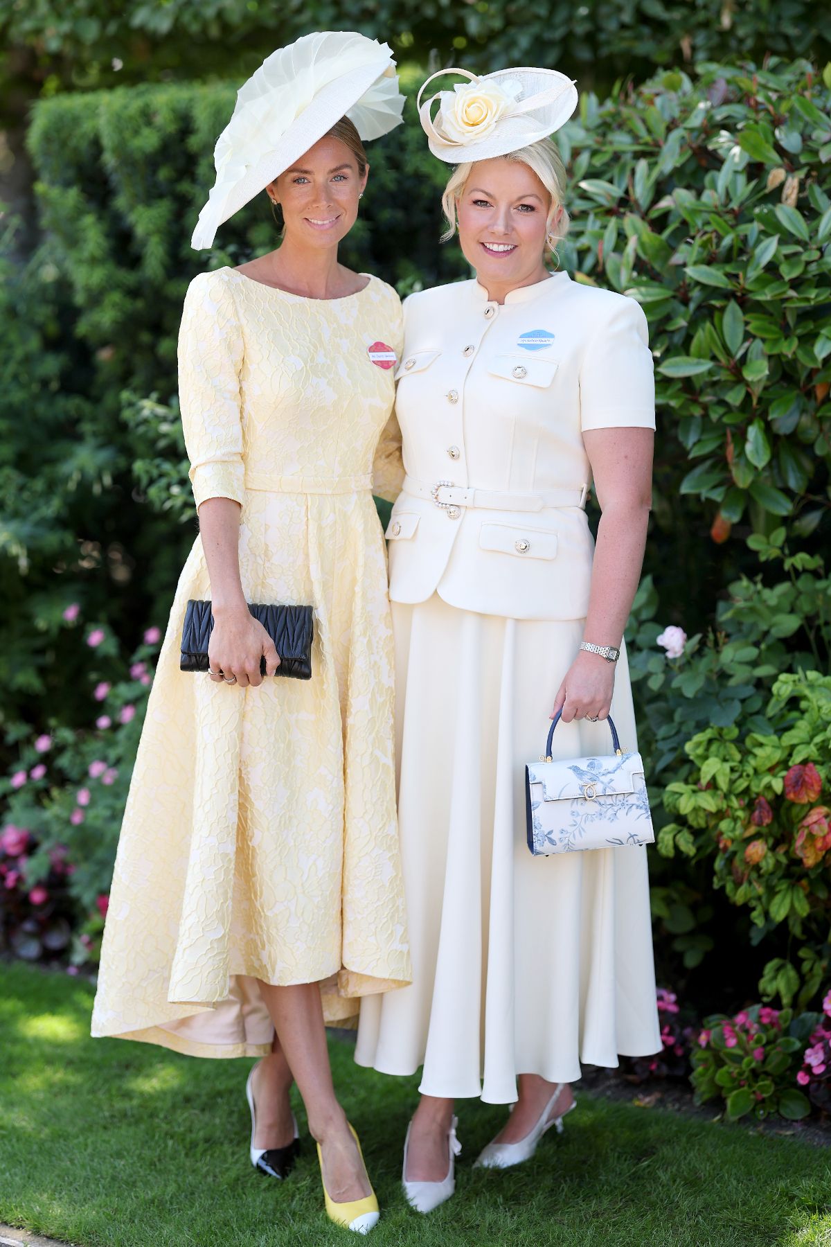 Yoanna Hanbury and Natalie Rushdie attend day two of Royal Ascot 2026