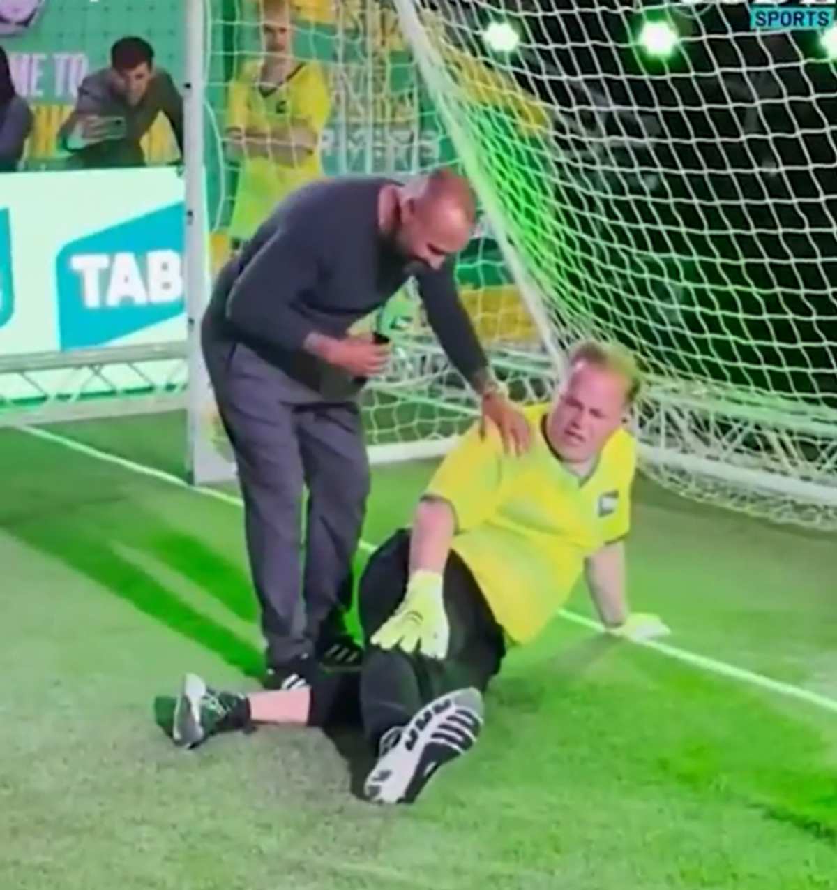 Mark Bosnich during the promotional event.