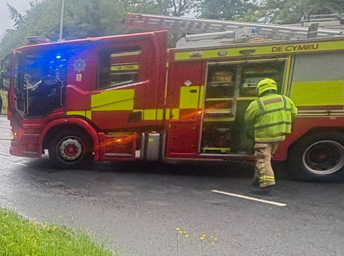 A fire engine