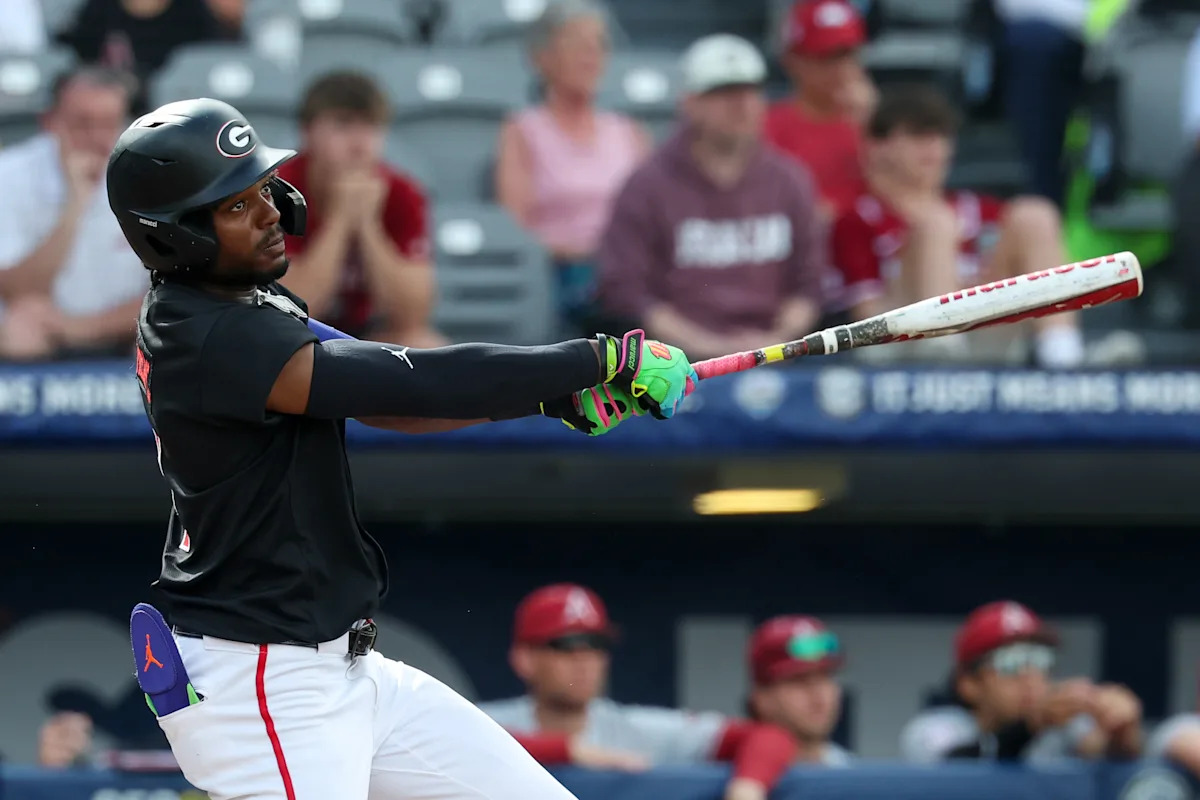 Georgia's Tre Phelps, coach Wes Johnson ejected after home run celebration in regional win over Liberty