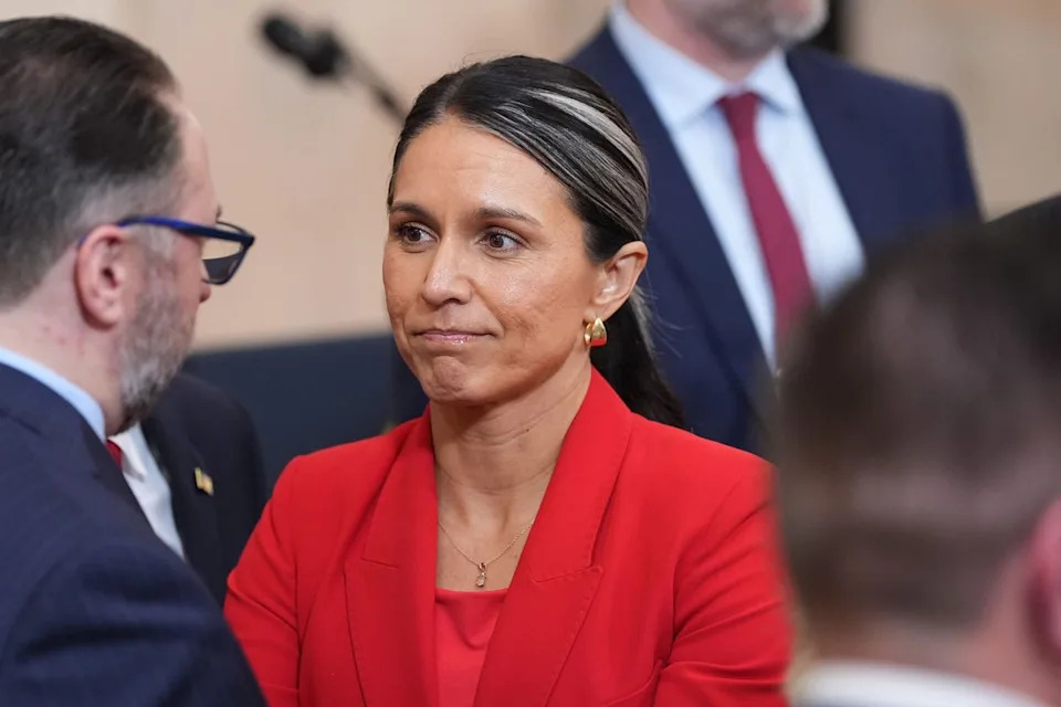 The resignation of Tulsi Gabbard, Trump’s controversial former director of national intelligence, kicked off a political firestorm that now threatens the renewal of FISA (Getty)