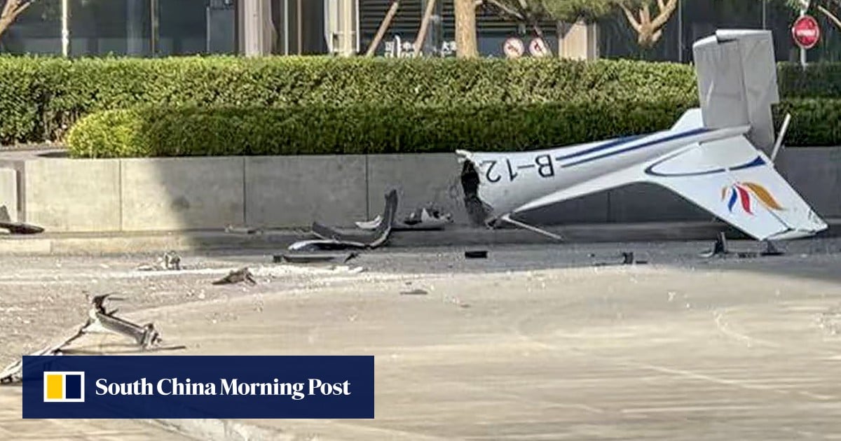 Small aircraft hits Beijing’s tallest skyscraper, prompting evacuations