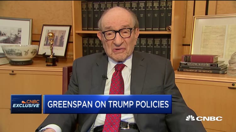 Former Fed Chairman Alan Greenspan says Trump's Fed-bashing is 'ill-advised'