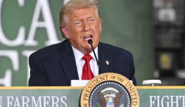 Trump storms out of interview after election fraud, DOJ fund questions