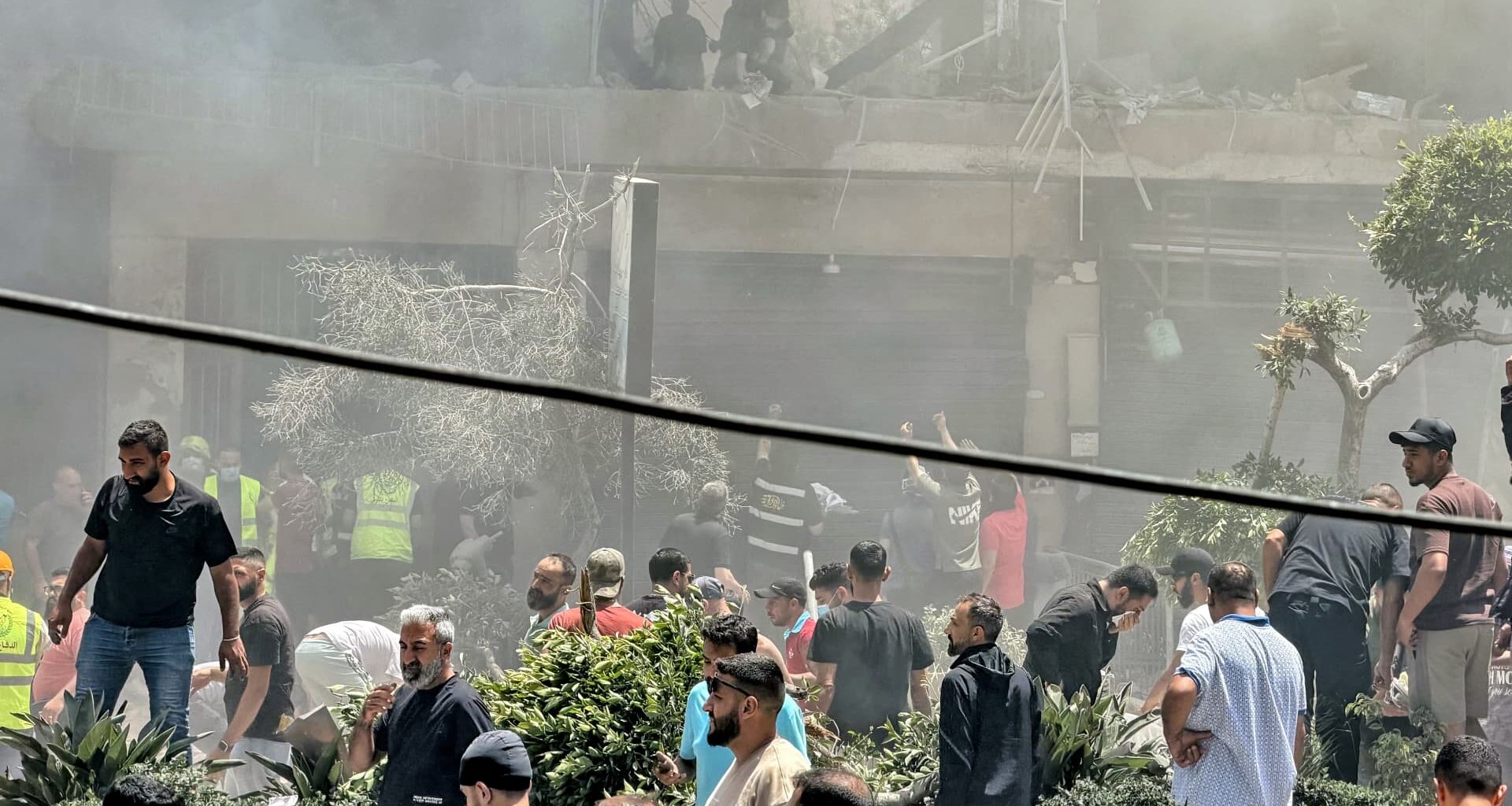 Israel says military attacks Hezbollah targets in southern Beirut
