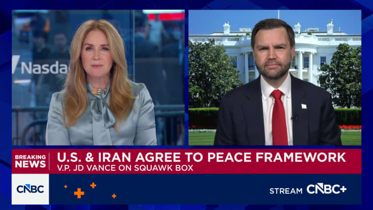 Watch CNBC's full interview with Vice President JD Vance