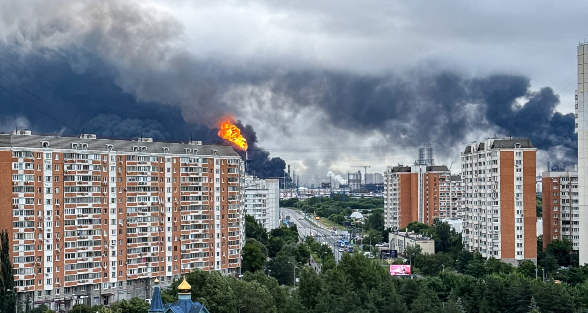 Russia vows escalation after Ukraine hits Moscow with drone attack