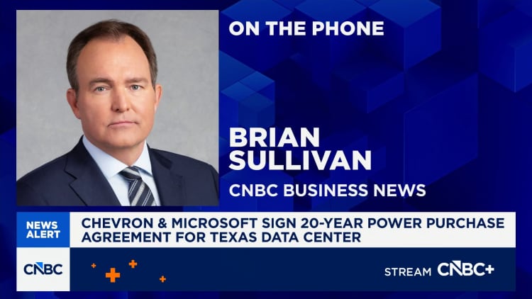 Chevron & Microsoft sign 20-year power purchase agreement for Texas data center